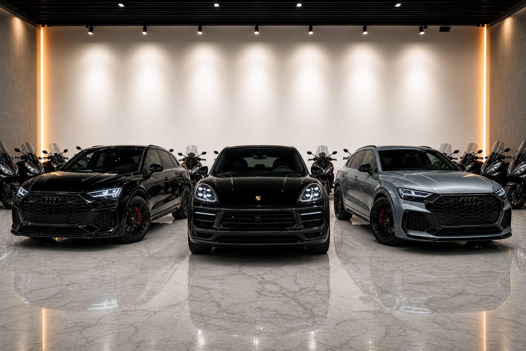 Showroom SCG Automoción · Coches y motos premium